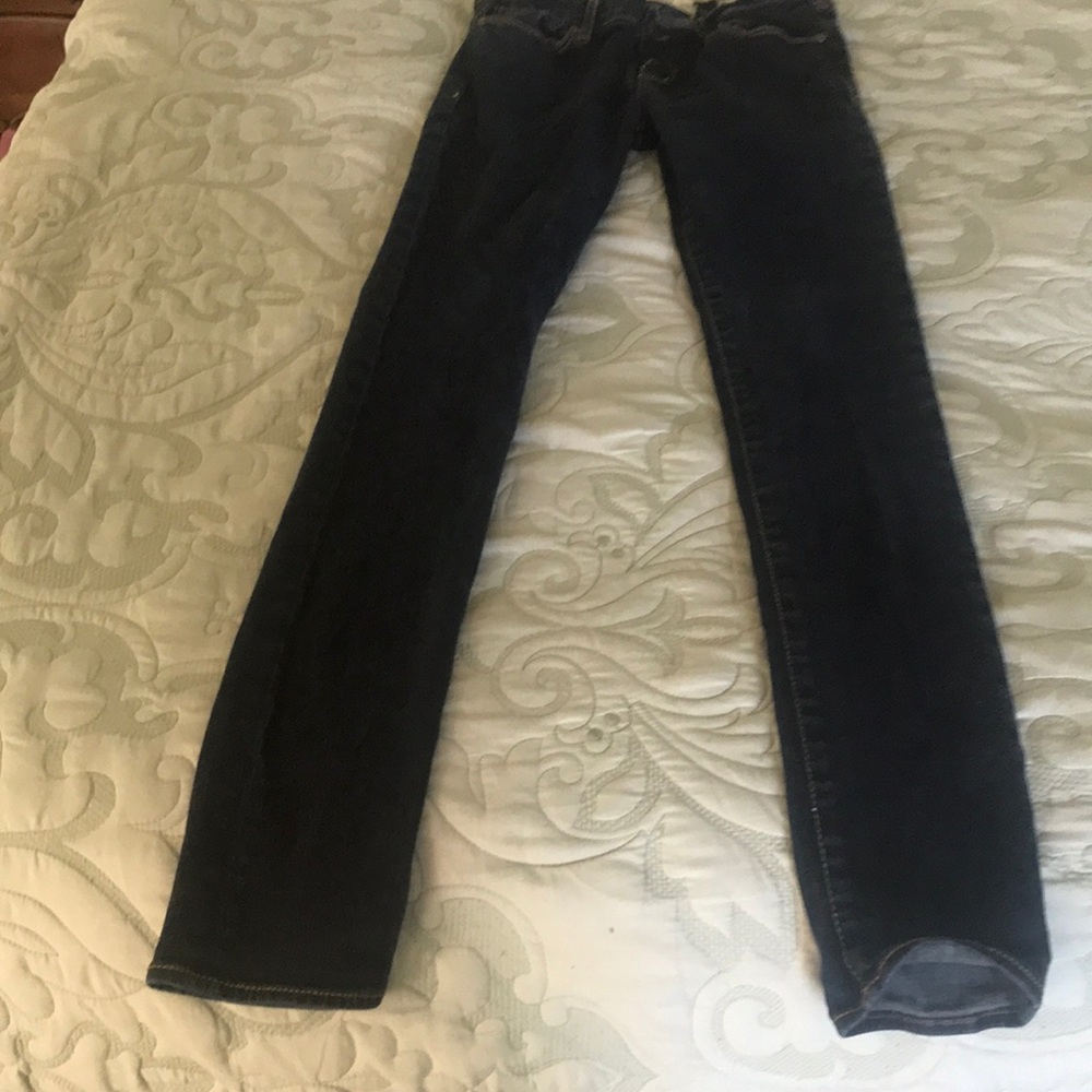 Abercrombie jeans . Stretch girls 14 slim. Fit more like a 10.